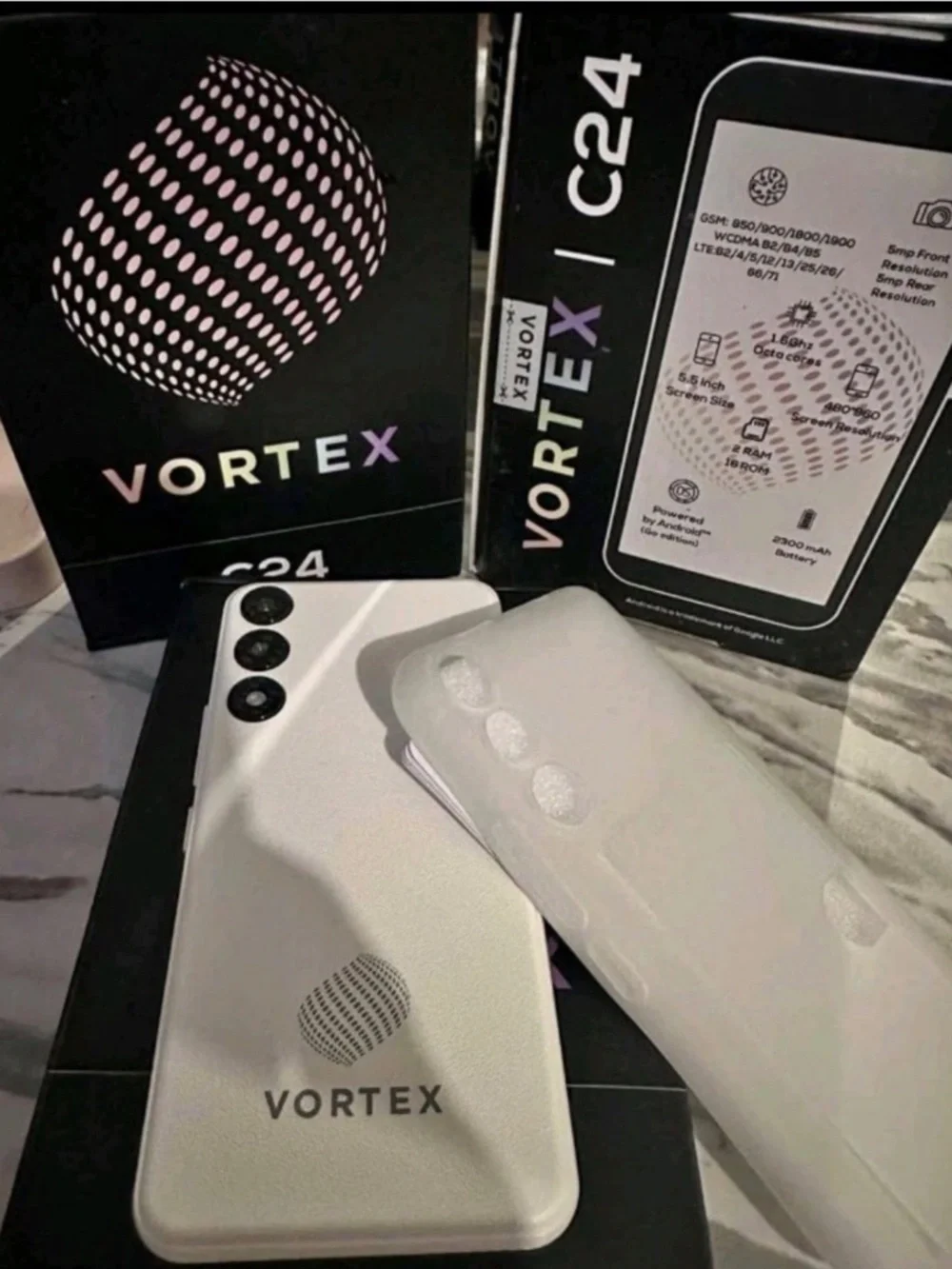 Vortex C24 Cellular 5.5” 16GB Unlocked